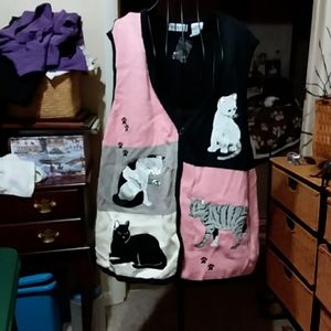 Women's cat vest size 3x